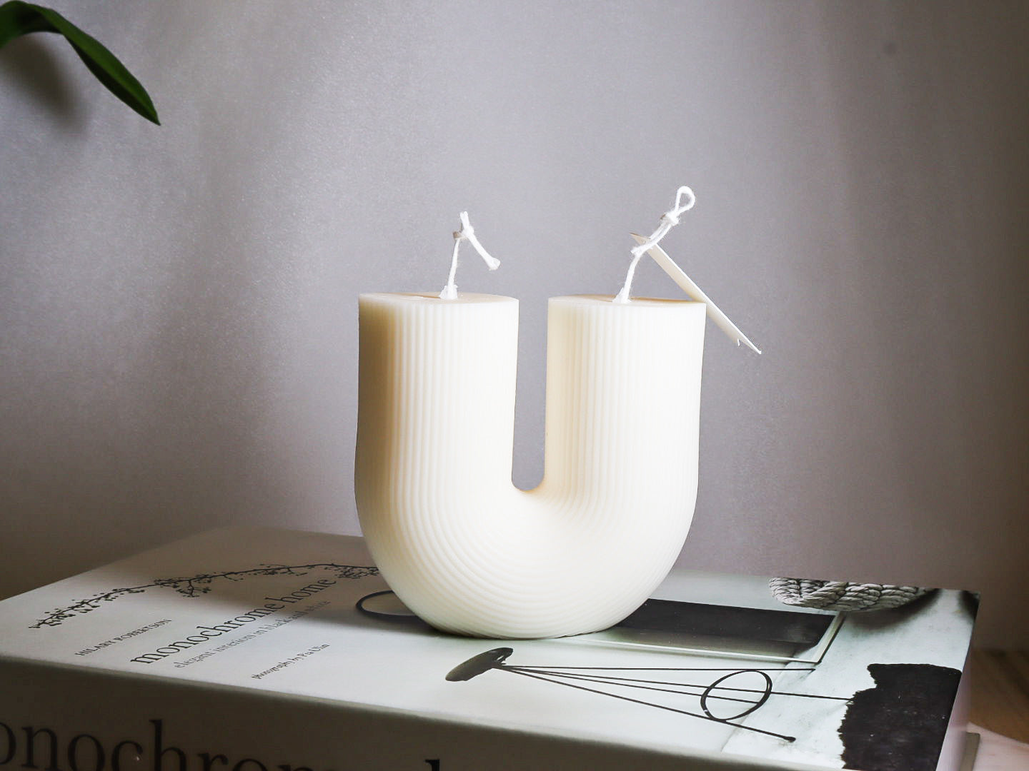 U shaped Candle