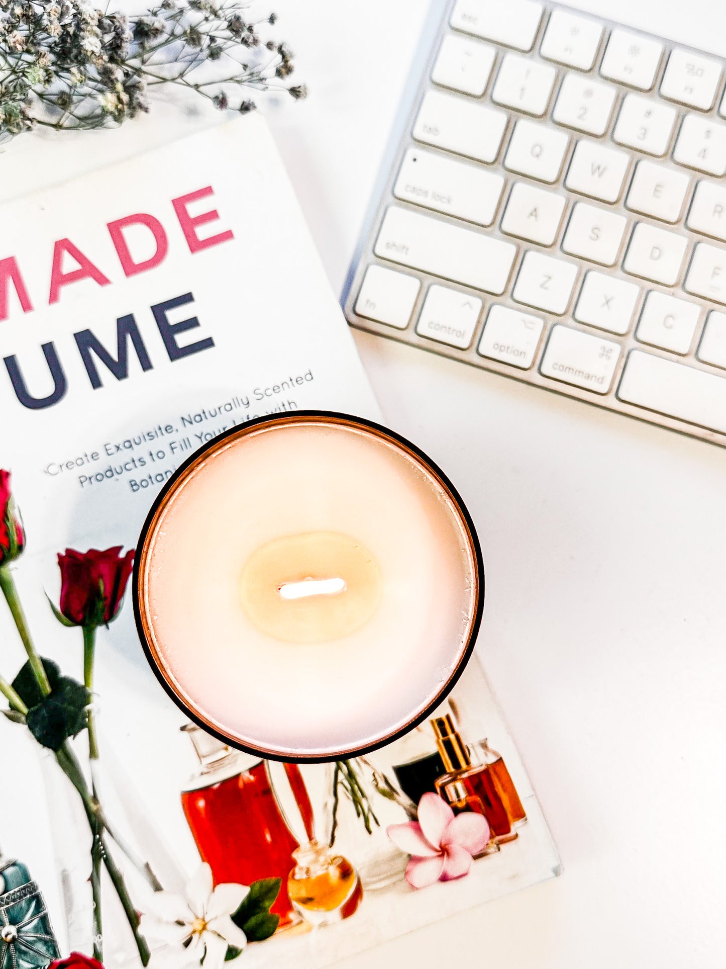 Eucalyptus & Peach Candle