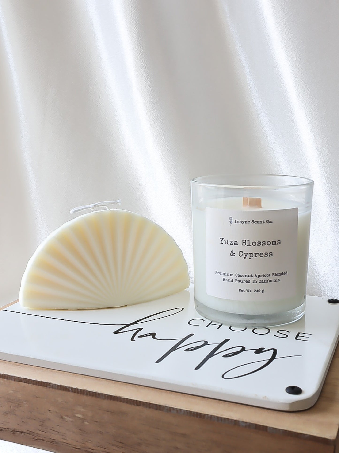 Yuza Blossom & Cypress Candle