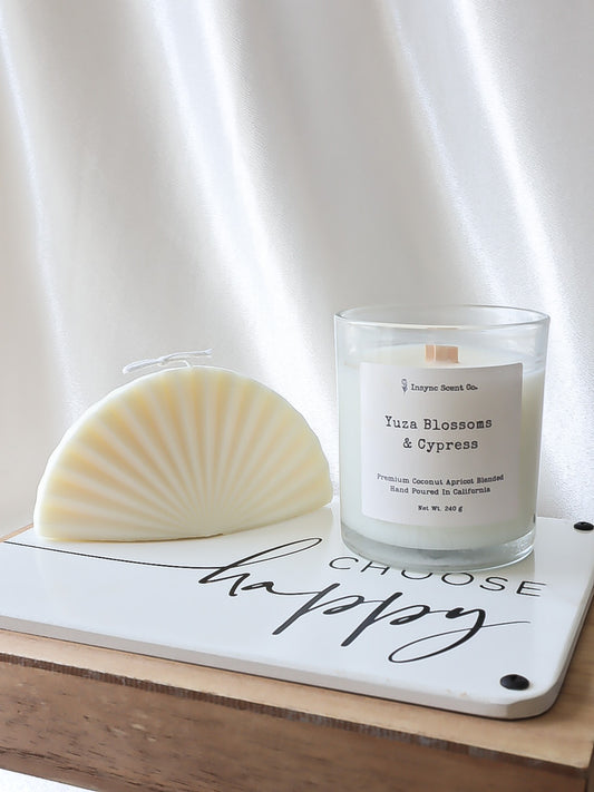 Yuza Blossom & Cypress Candle