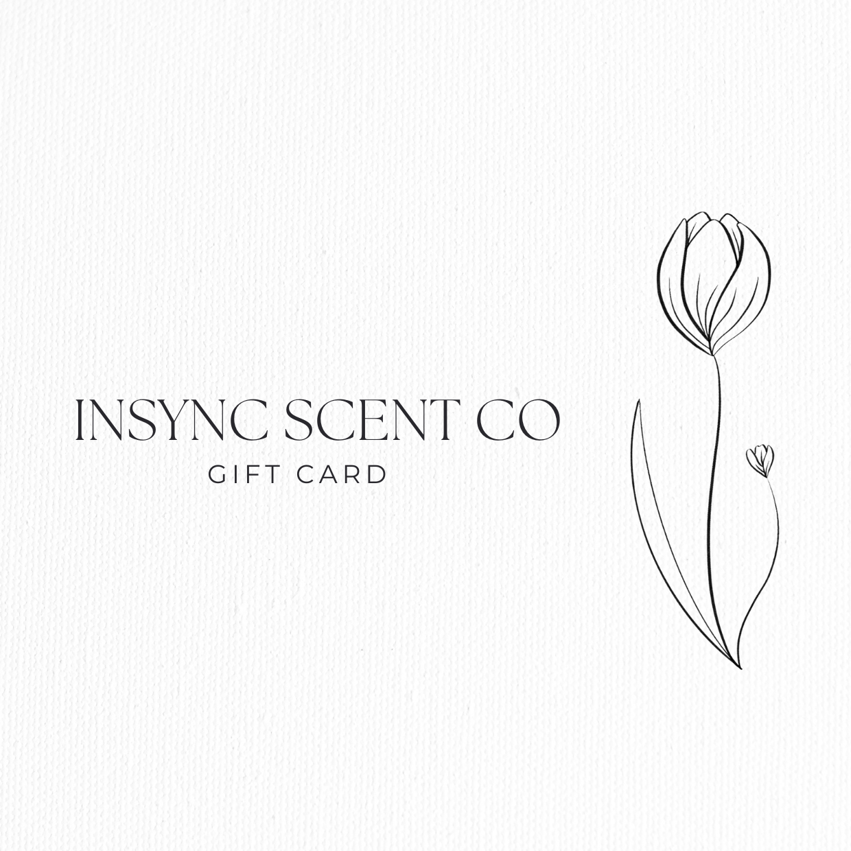 Insync Scent Co Gift Card